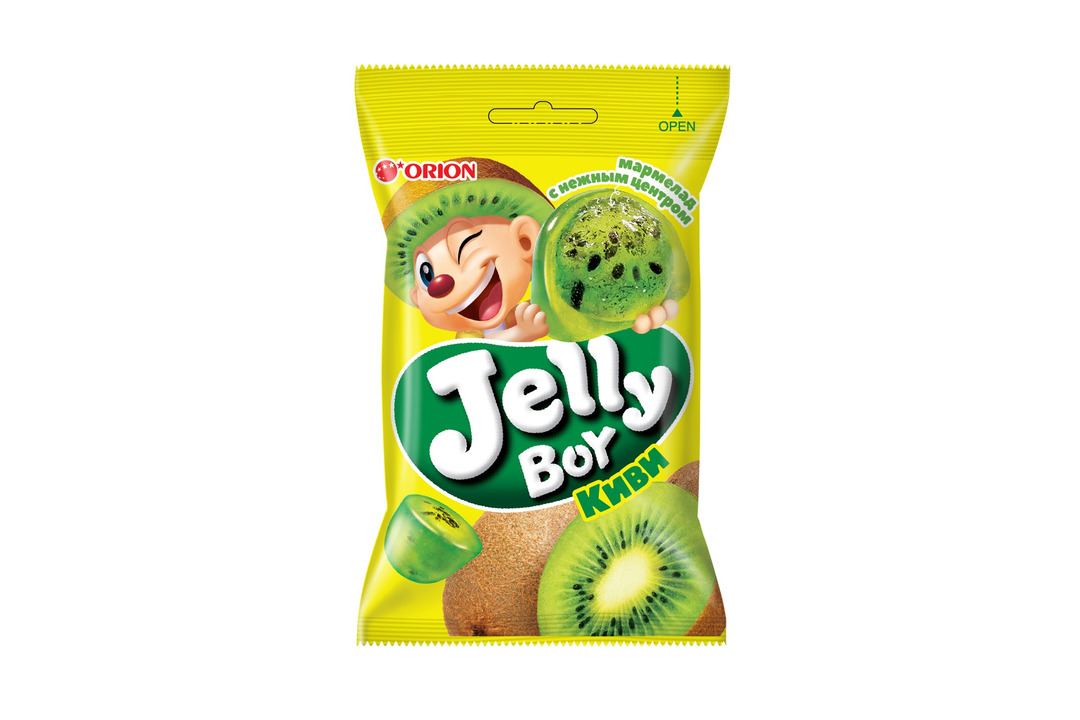 

Мармелад Orion Jelly Boy жевательный киви 66 г