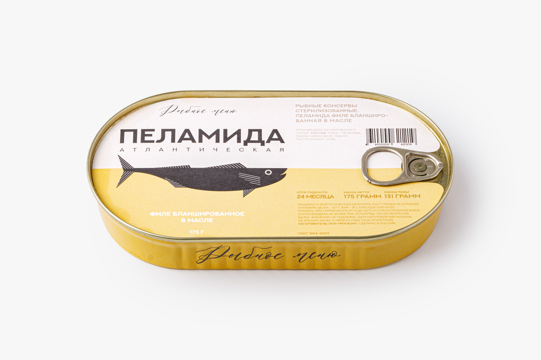 

Пеламида Рыбное меню 175 г