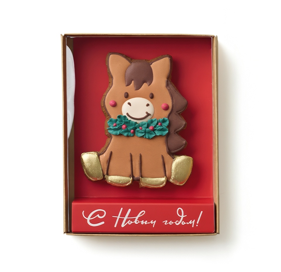 

Пряник Baker-Maker шоколадный Символ года 1 шт. дизайн в ассортименте 40 г