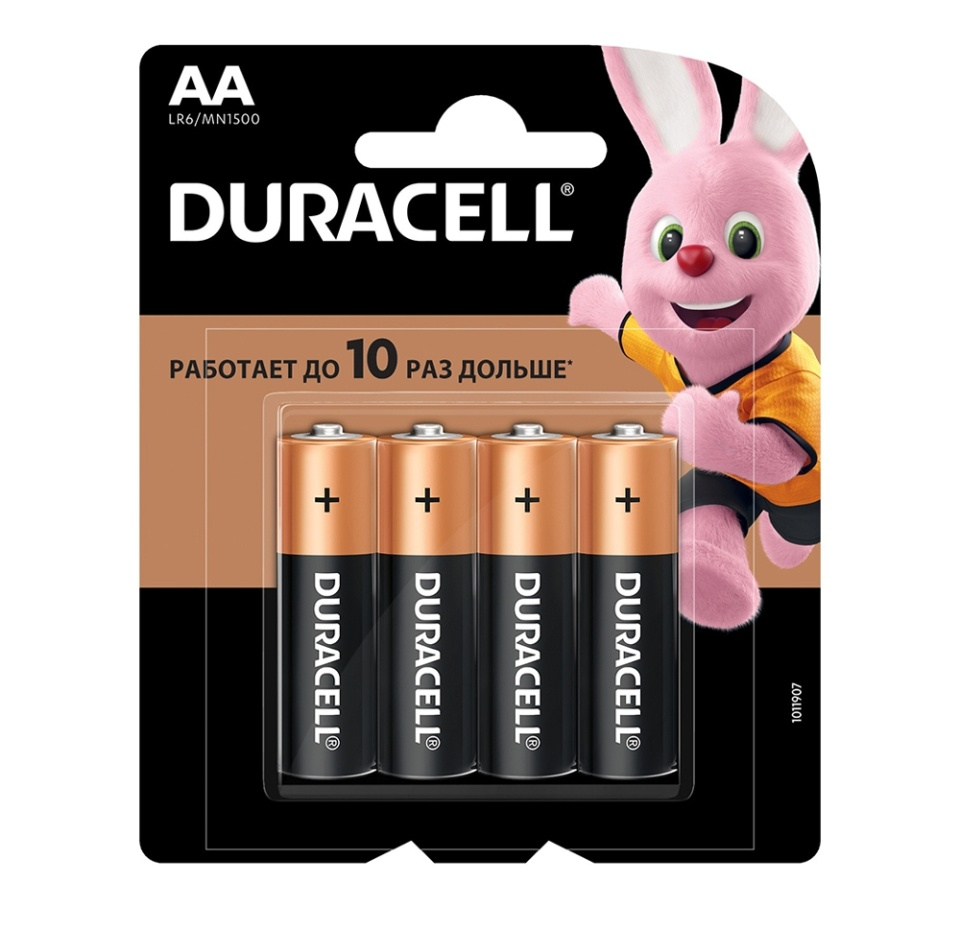 

Батарейки Duracell Basic АА LR6 MN1500 4 шт.