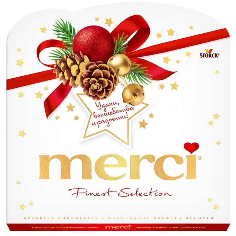 

Конфеты Merci Finest selection Ассорти Подарок, 200 г
