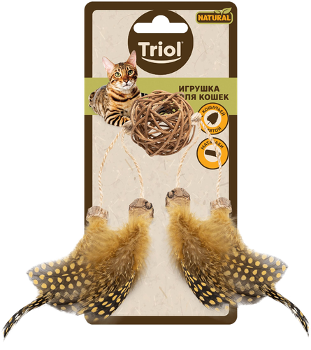 

Игрушка для кошек Triol Natural Талисман 35 см