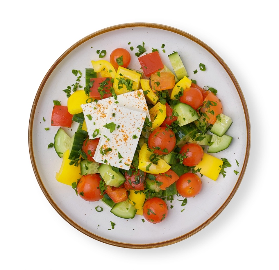 

Овощной салат Уже Готово с брынзой и травами 300 г