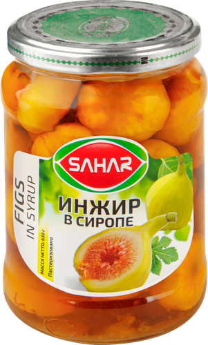 

Инжир Sahar в сиропе, 630 г