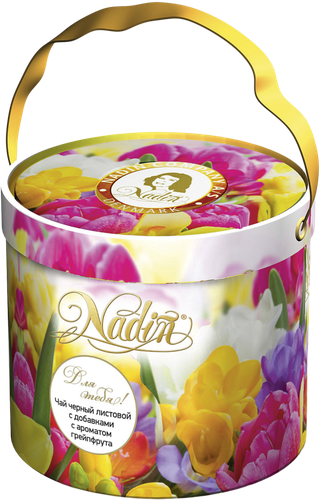 

Чай чёрный листовой Nadin Для тебя! с ароматом грейпфрута 50 г