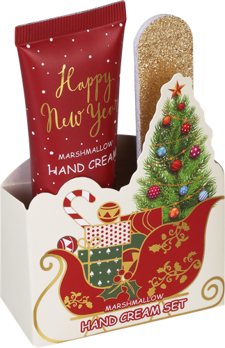 

Набор подарочный Happy New Year: Крем для рук 30 мл, Пилочка для ногтей 1 шт.