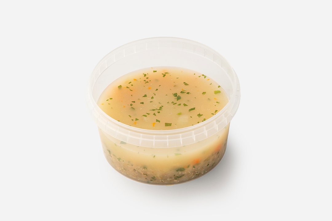 

Суп уха по-царски с форелью радужной и киноа 250 г