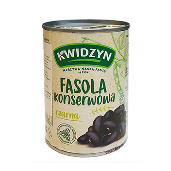 

Фасоль чёрная Kwidzyn 400 г