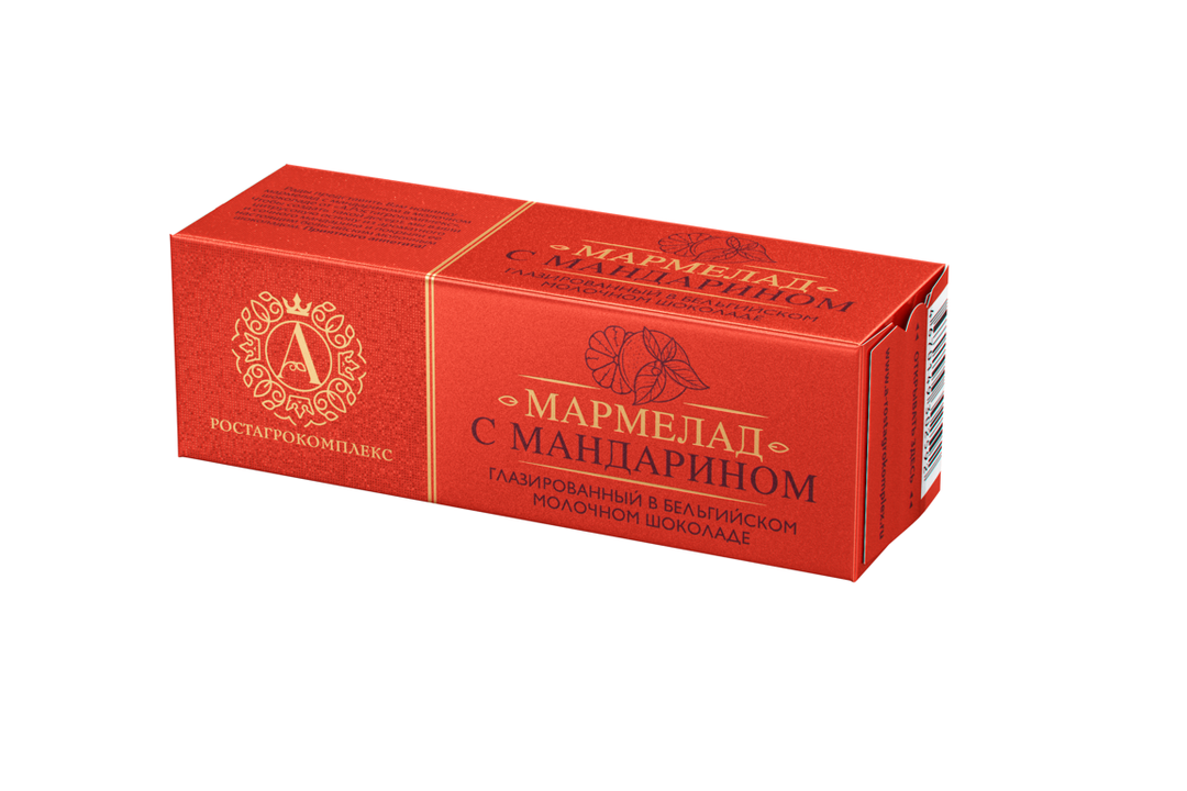 

Мармелад А.Ростагрокомплекс Мандарин в молочном шоколаде глазированный 45 г