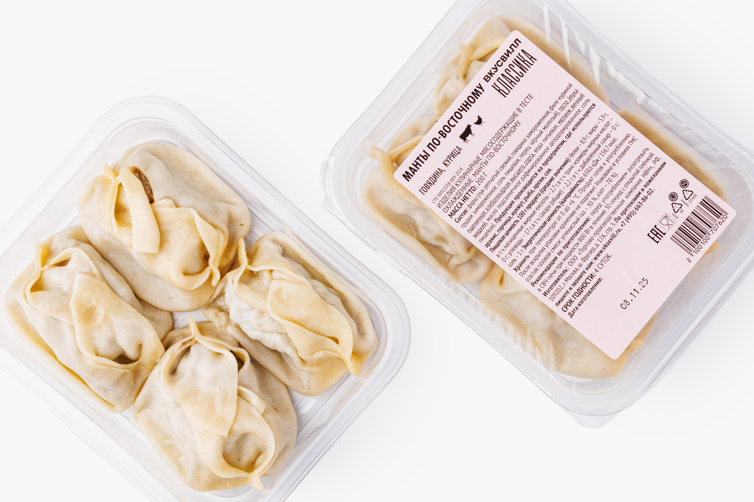 

Манты по-восточному ВкусВилл 200 г