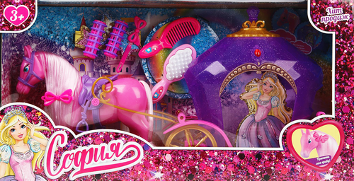 

Игровой набор Карапуз карета и лошадь для Софии 29 см