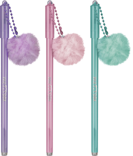 

Ручка шариковая Meshu Fluffy синяя, 0.7 мм, цвет корпуса в ассортименте