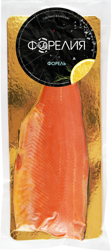

Форель холодного копчения Республика Форелия филе на коже вес
