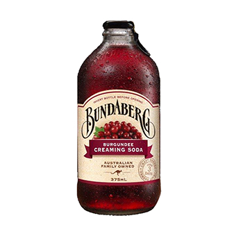 

Лимонад Bundaberg безалкогольный газированный Крем сода Бургундия 0.375 л