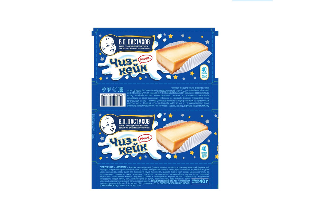 

Пирожное Завод В.П.Пастухова Чизкейк 40 г