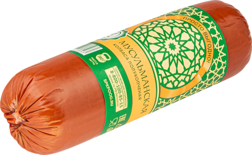 

Колбаса Просто выгодно! Мусульманская из мяса кур 380 г