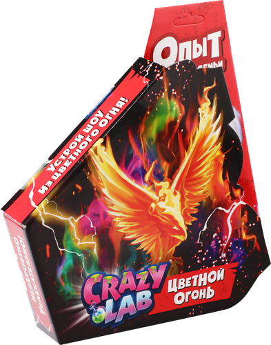

Научно-познавательный набор Crazy Lab Цветной огонь
