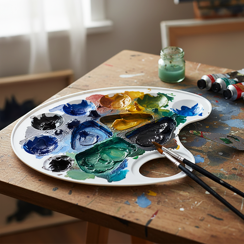 

Палитра Крок&Дилли овальная