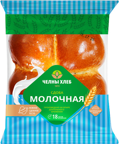

Сдоба Челны-Хлеб Молочная 200 г