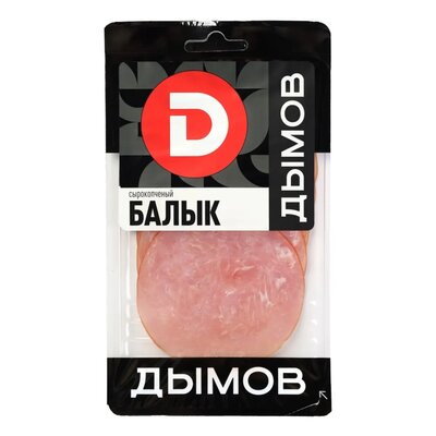 Балык нарезка сырокопченые 70г Дымов
