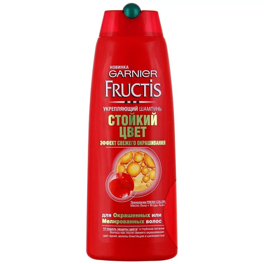 

Шампунь для волос Garnier Fructis Стойкий цвет для окрашенных волос 400 мл