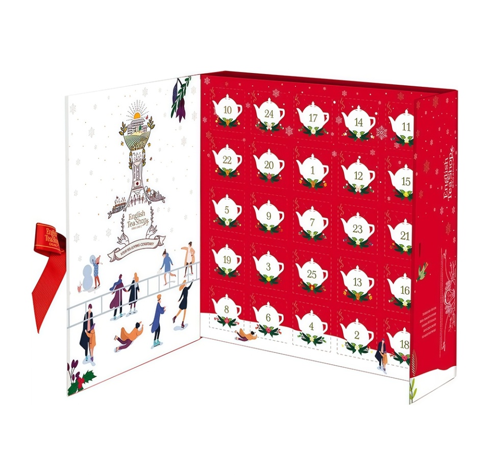 

Подарочный чайный набор English Tea Shop Red Advent Calendar Book Style 50 г