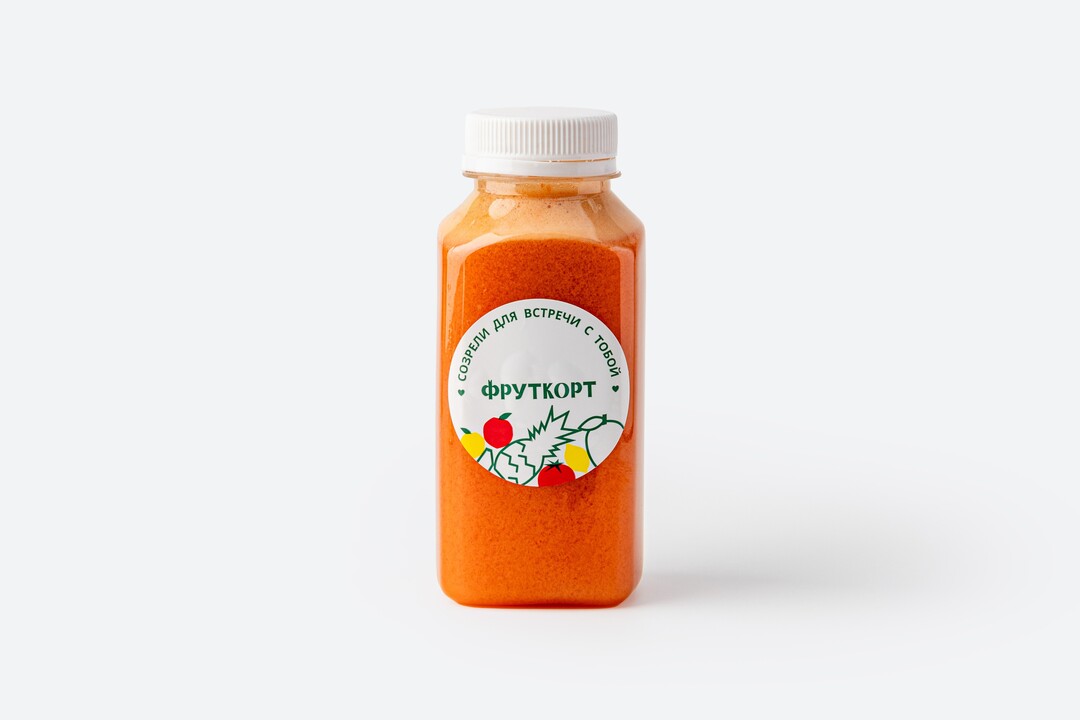 

Сок Фруткорт Яблоко-морковь прямого отжима 250 мл