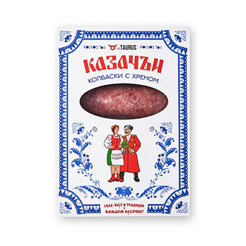 

Колбаски Taurus Казачьи с хреном 400 г