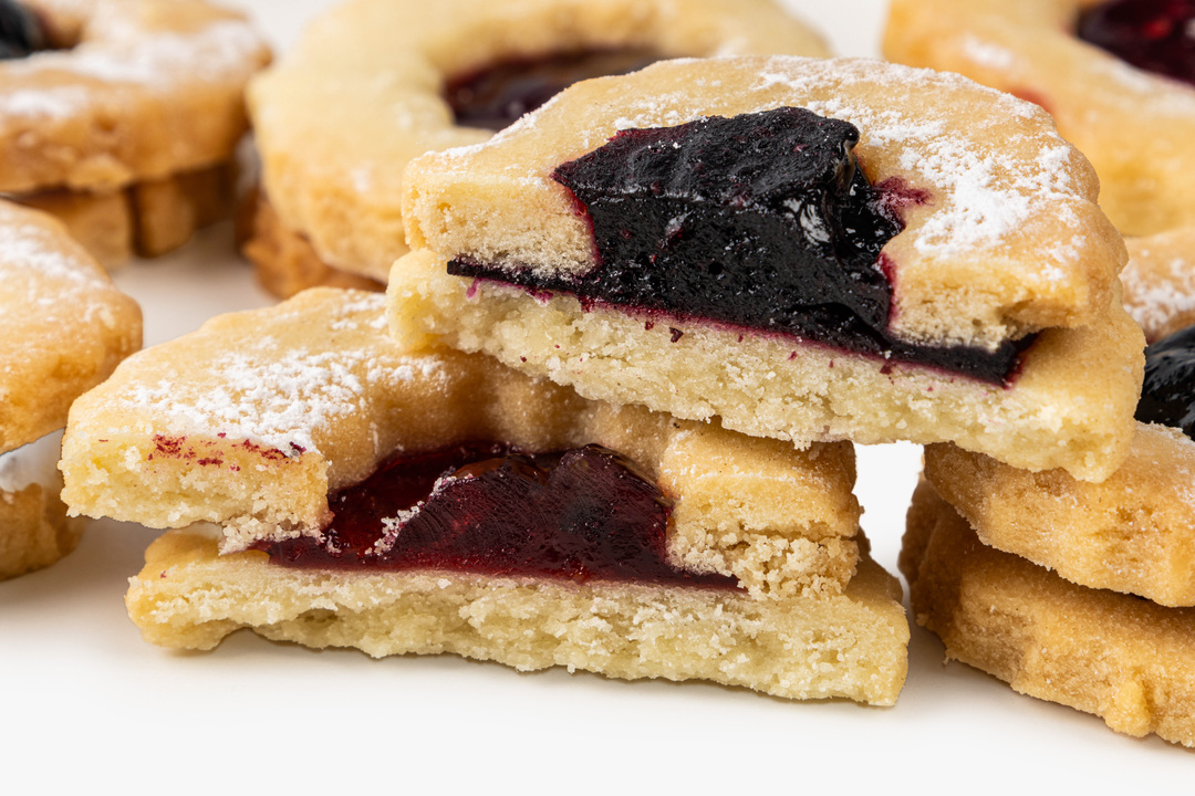 

Печенье сдобное с начинкой Смородина-малина 150 г