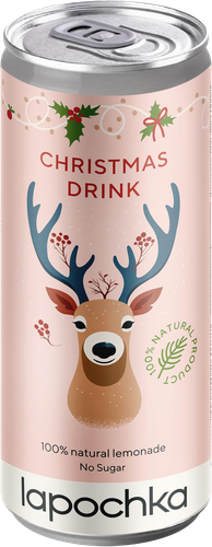 

Лимонад Lapochka Christmas Drink Зимнее издание 330 мл