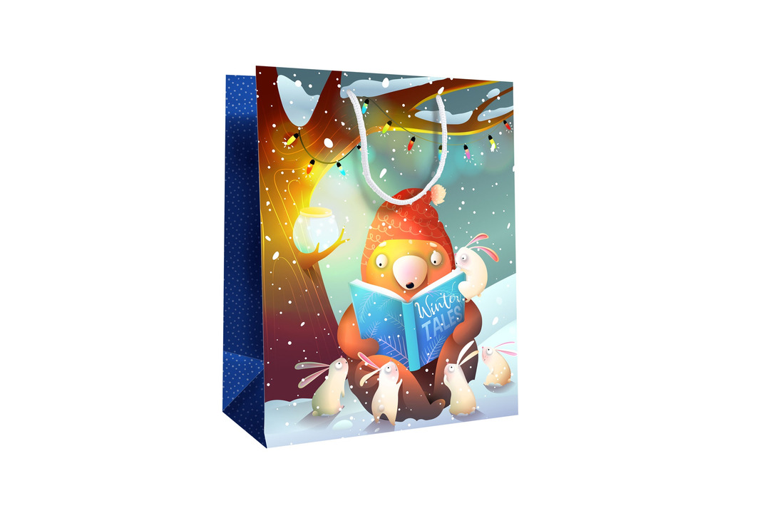 

Пакет подарочный Meshu Время отдыха 18 х 23 х 10 см