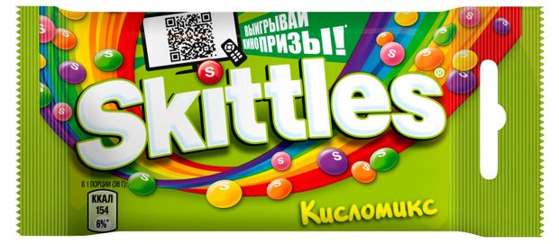 

Драже Skittles Кисломикс 70 г