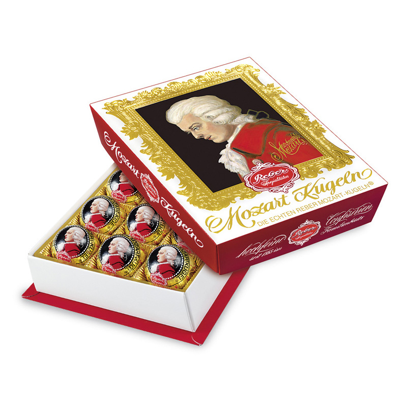 

Набор конфет Reber Mozart из горького шоколада 240 г