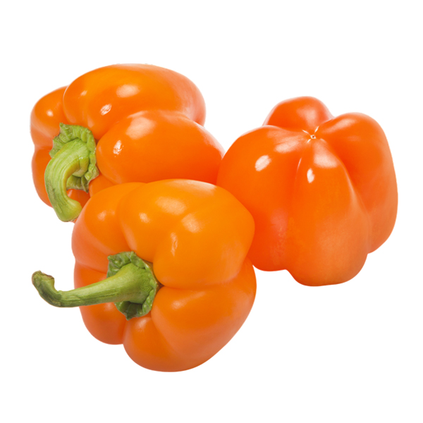 

Перец оранжевый вес