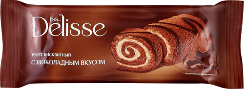 

Рулет бисквитный Delisse шоколадный 200 г