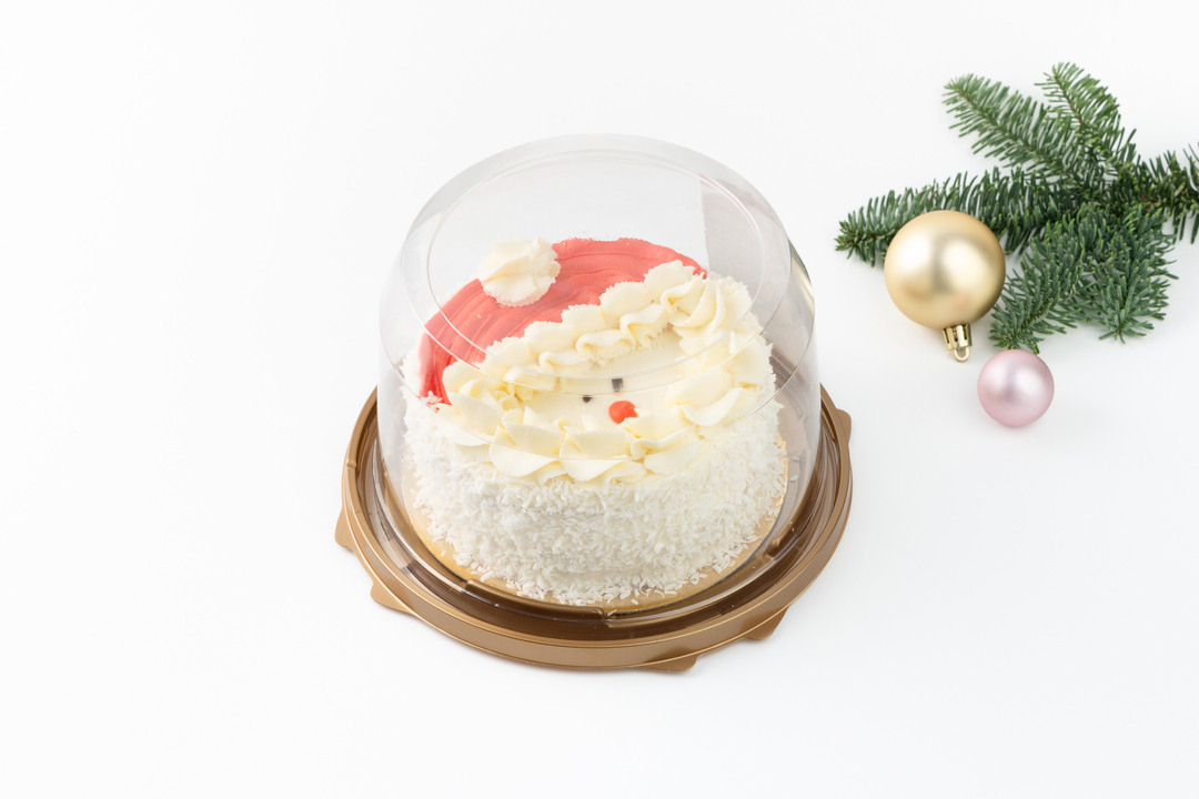 

Торт бисквитный ВкусВилл Дед Мороз вишневый 620 г