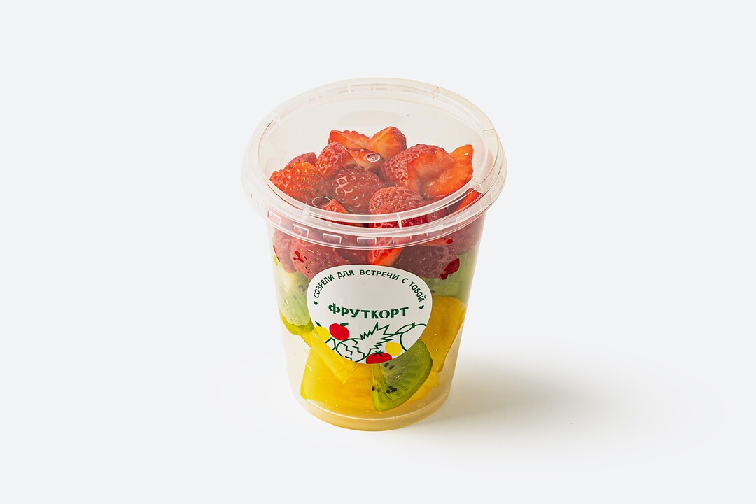 

Фруктовый микс Фруткорт: ананас, киви, клубника 240 г
