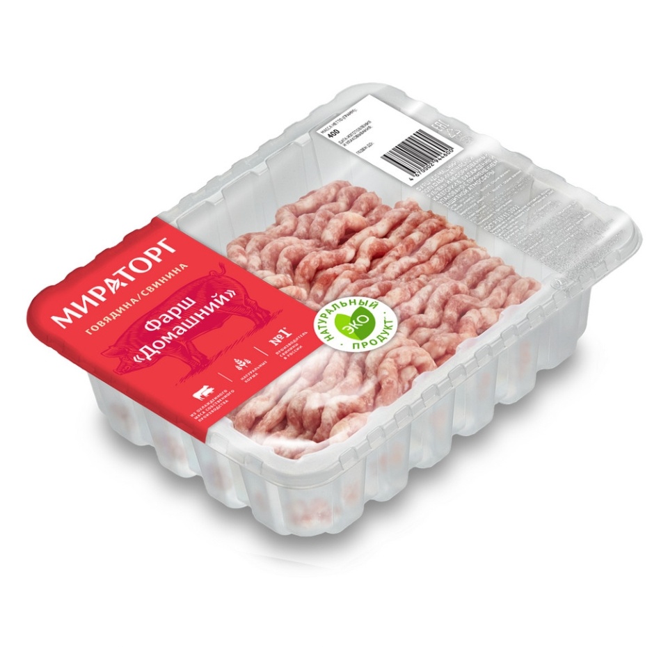 

Фарш Мираторг Домашний охлажденный 500 г