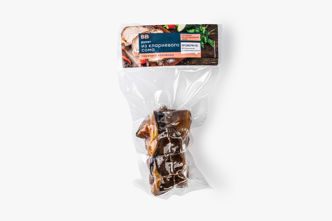 

Рулет из клариевого сома г/к вес