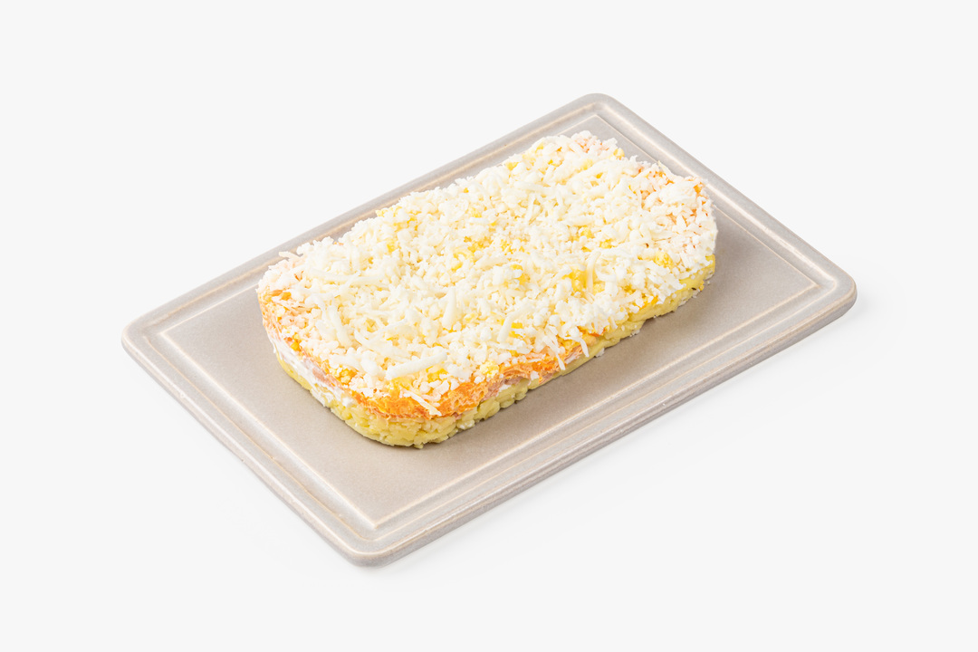 

Мимоза ВкусВилл с семгой горячего копчения 185 г