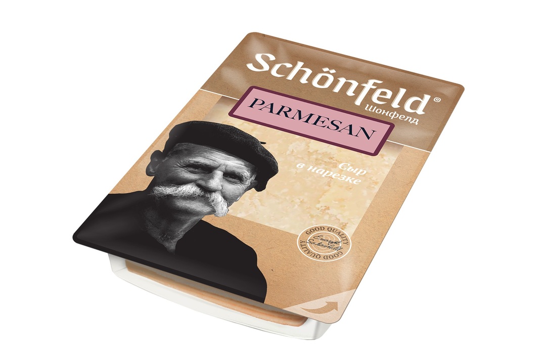 

Сыр Schonfeld Пармезан 4 месяца нарезка 40% 125 г