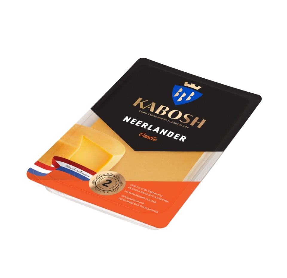 

Сыр полутвердый Кабош Neerlander Gentle 50% в нарезке 125 г