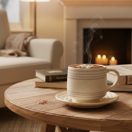 

Чайная пара SIMA-LAND Home Райяс, кружка 230мл, блюдце