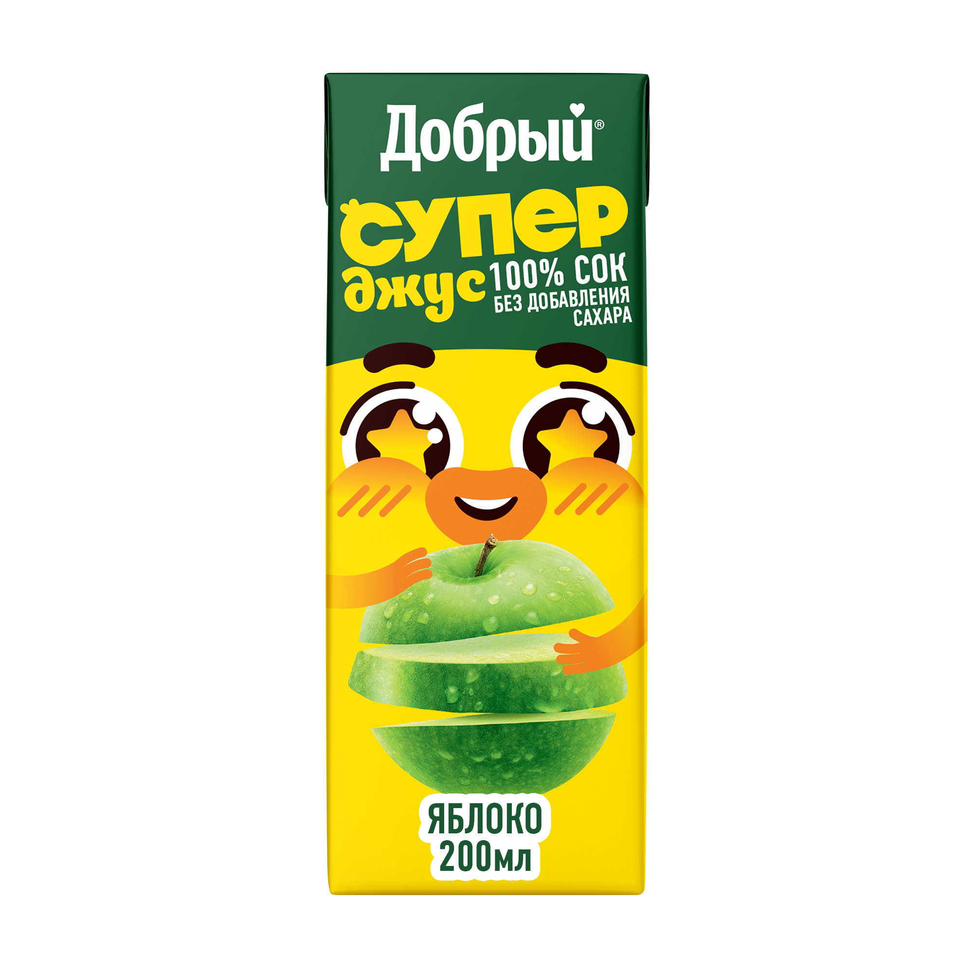 

Сок Добрый Active kid яблочный 200 мл