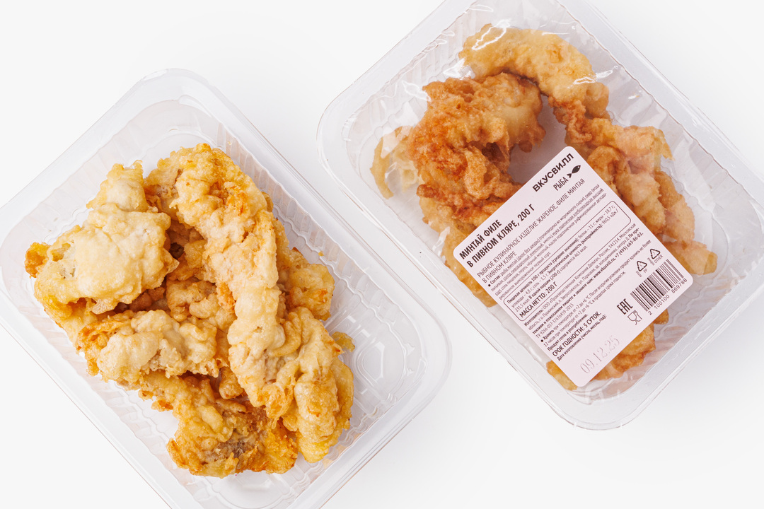 

Минтай филе в пивном кляре, 200 г