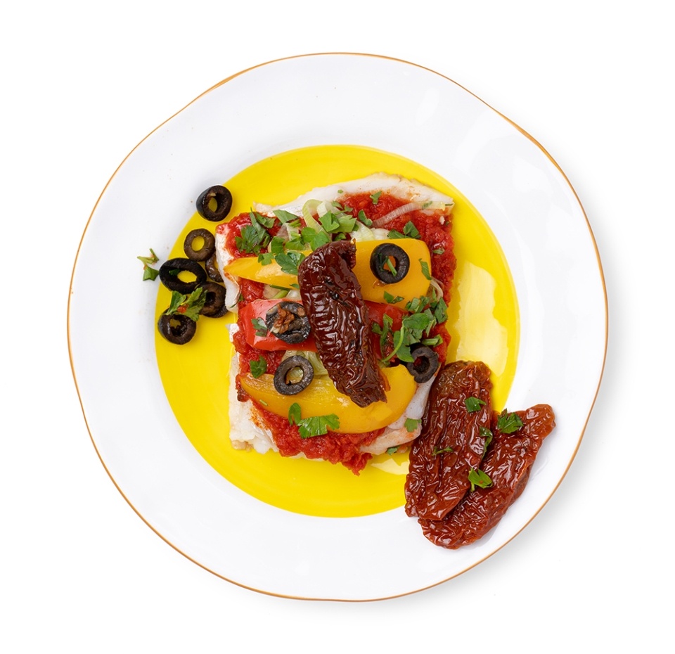 

Треска филе-кусок без кожи По-Средиземноморски вес