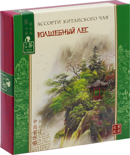 

Набор чайный Зеленая Панда Ассорти волшебный лес 136 г
