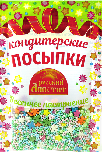 

Посыпки кондитерские Русский аппетит Весеннее настроение 30 г