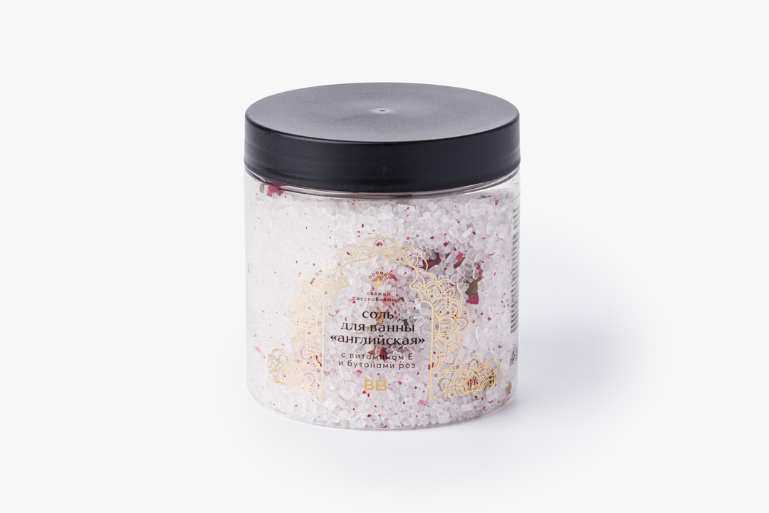 

Соль для ванны ВкусВилл Английская с витамином Е 450 г