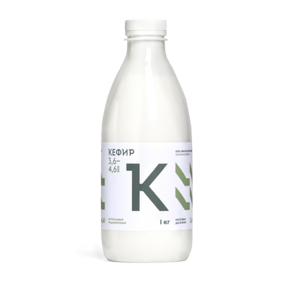 

Кефир Братья Чебурашкины из цельного молока 3.6–4.6% 1 кг